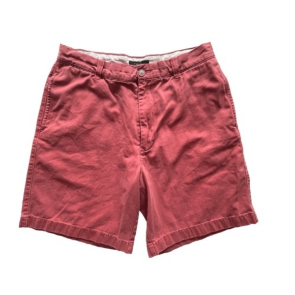 J. Crew Other - J.Crew‎ Menswear Shorts Casual Chino Flat Front Red Size 33 Terracotta